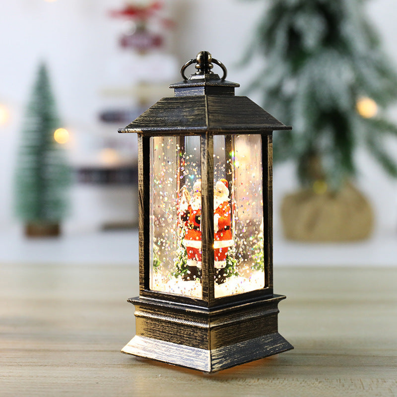 Christmas LED Snow-Glitter Lanterns — Bring the Holiday Magic Home